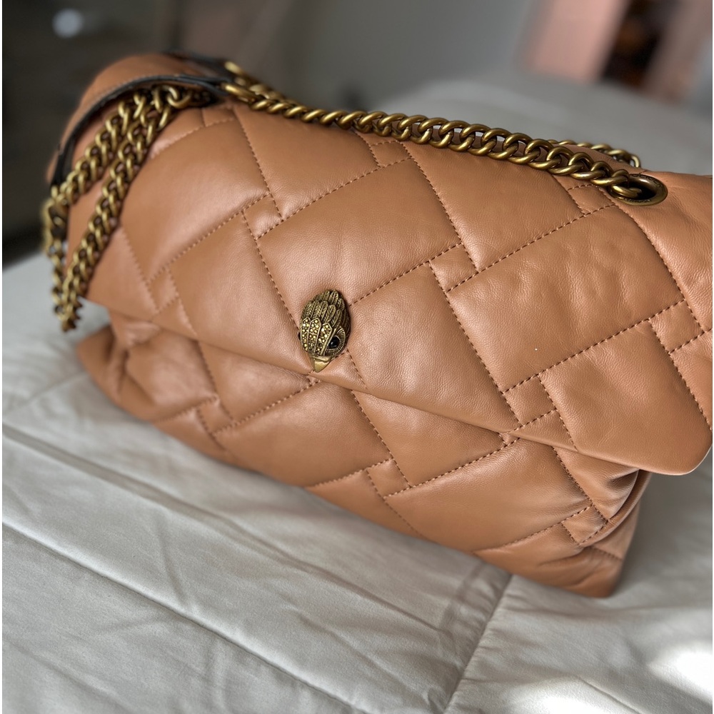 Kurt Geiger XXL Leather Kensington Shoulder Bag